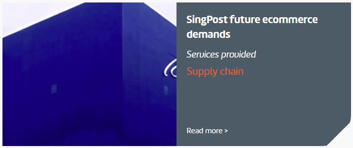Supply Chain SingPost Singapore